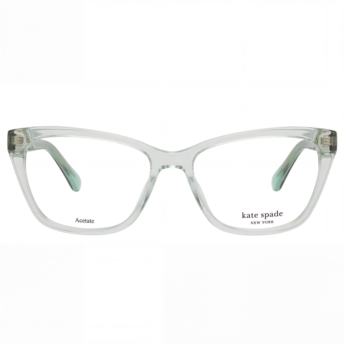 Gafas rectangulares verdes para mujer Kate Spade New York, 53 mm, Photo 2