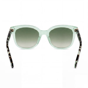 Kate Spade New York Gwenith/S Square Sunglasses Women — side view, Non-Polarized Brown lens