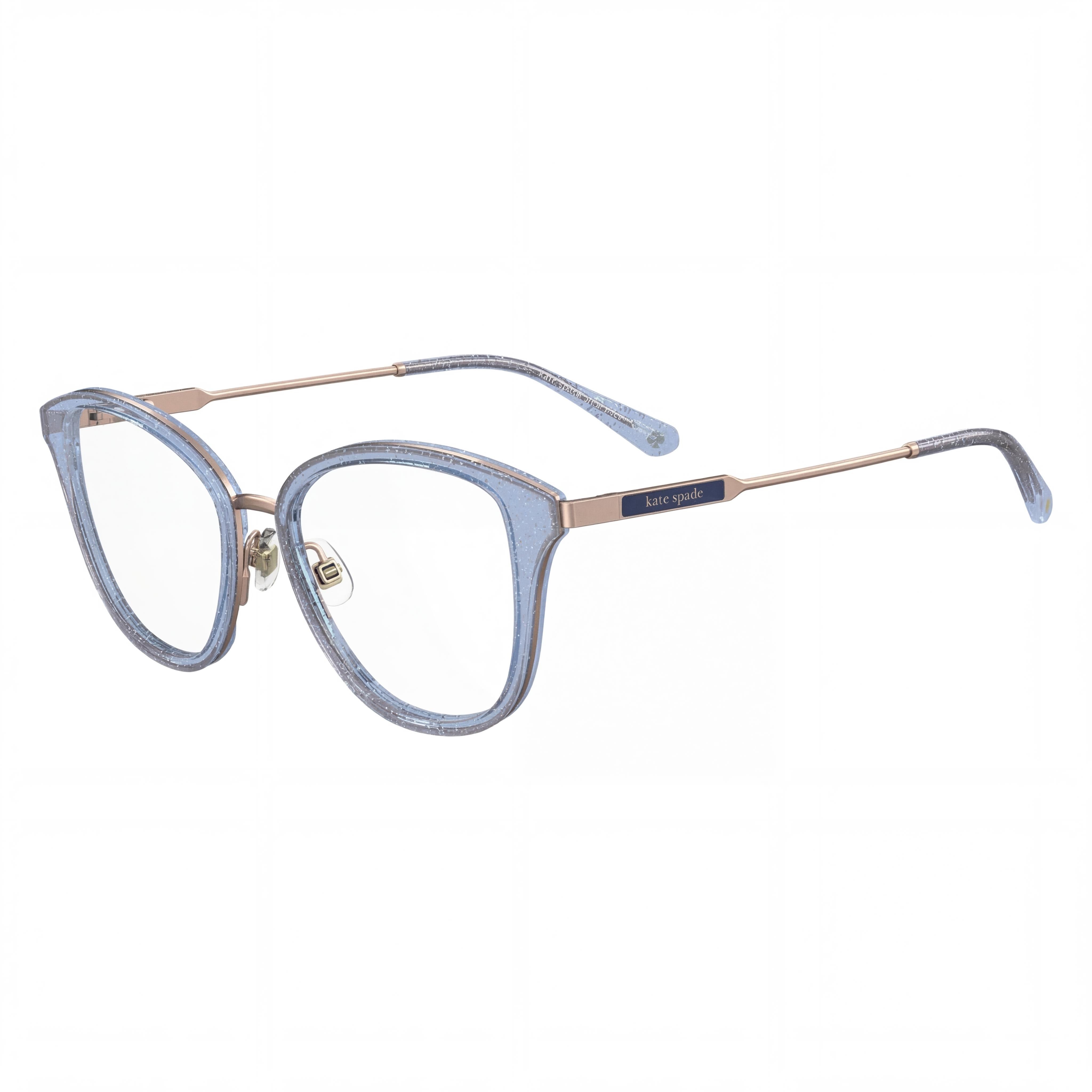 Kate Spade New York Hallie/g Brown Pink Eyeglasses for Women, Photo 1
