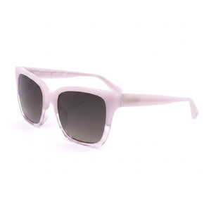Kate Spade New York HARLOW/G/S Violet Square Sunglasses for Women, Brown Shaded lens
