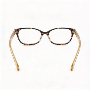 Kate Spade New York Rectangle Eyeglasses for Women — front view, Acetate