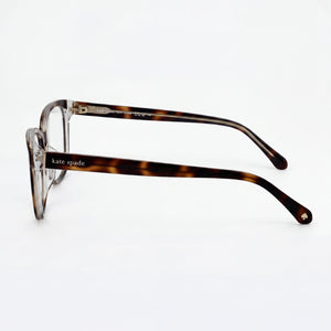 Kate Spade New York Rectangle Eyeglasses for Women — front view, Acetate