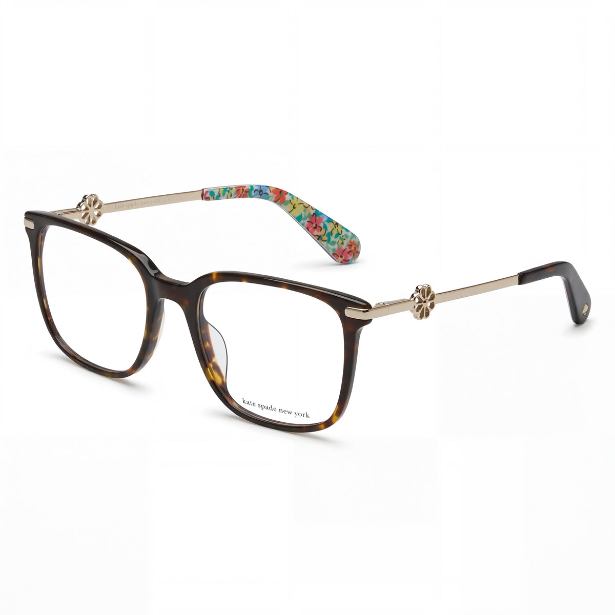 Kate Spade New York Havana Rectangle Eyeglasses for Women, 52mm, Photo 1