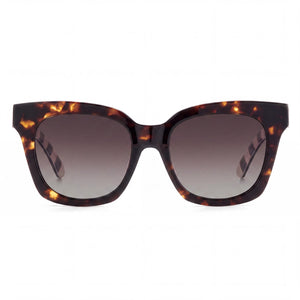 Kate Spade New York Rectangle Sunglasses for Women — front view, Acetate frame