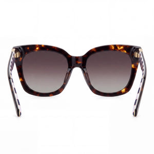 Kate Spade New York Rectangle Sunglasses for Women — interior view, Polarized lens detail