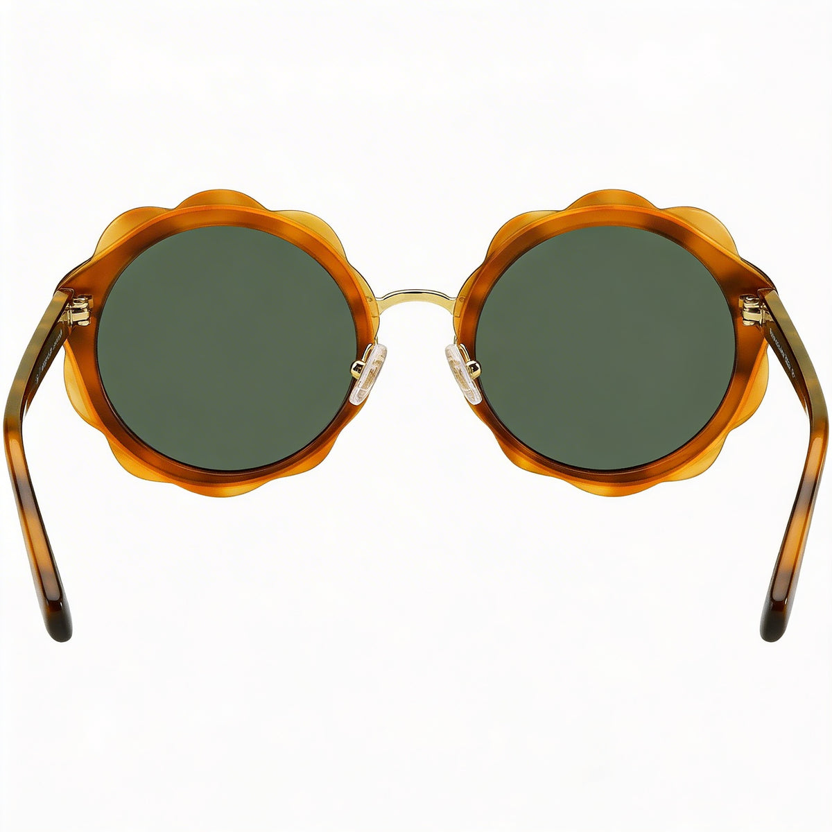 Gafas de sol redondas para mujer Kate Spade New York, marrón/verde, 52 mm, Photo 3