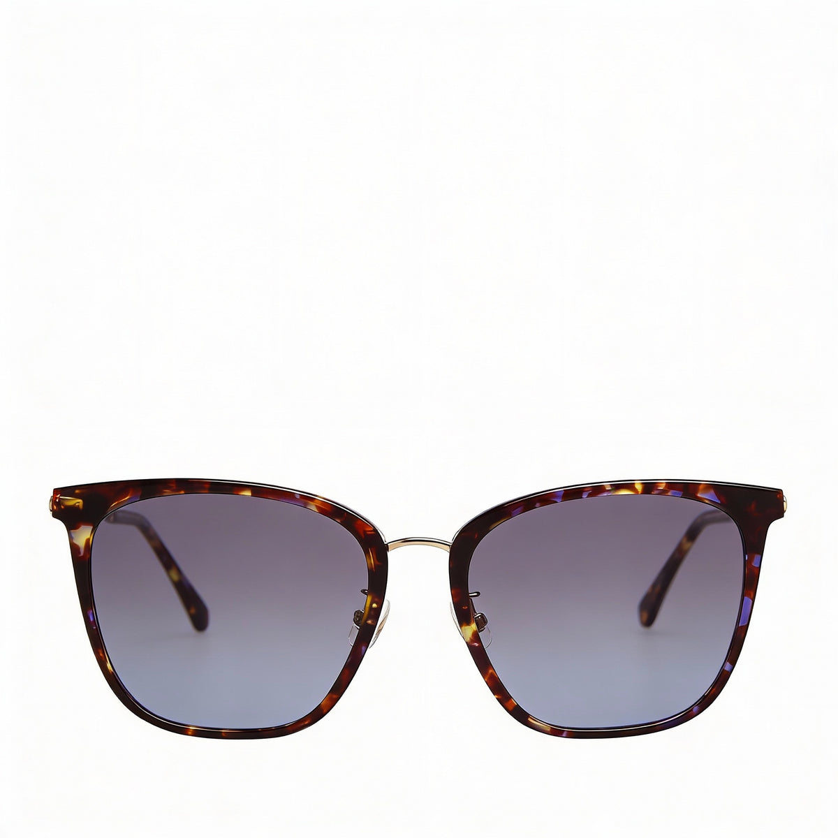 Kate Spade New York Blue Havana Square Sunglasses Unisex, 57mm, Photo 2