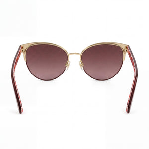 Kate Spade New York IZARA/G/S Cat Eye Sunglasses Women — side view, Non-Polarized Pink Shaded lens