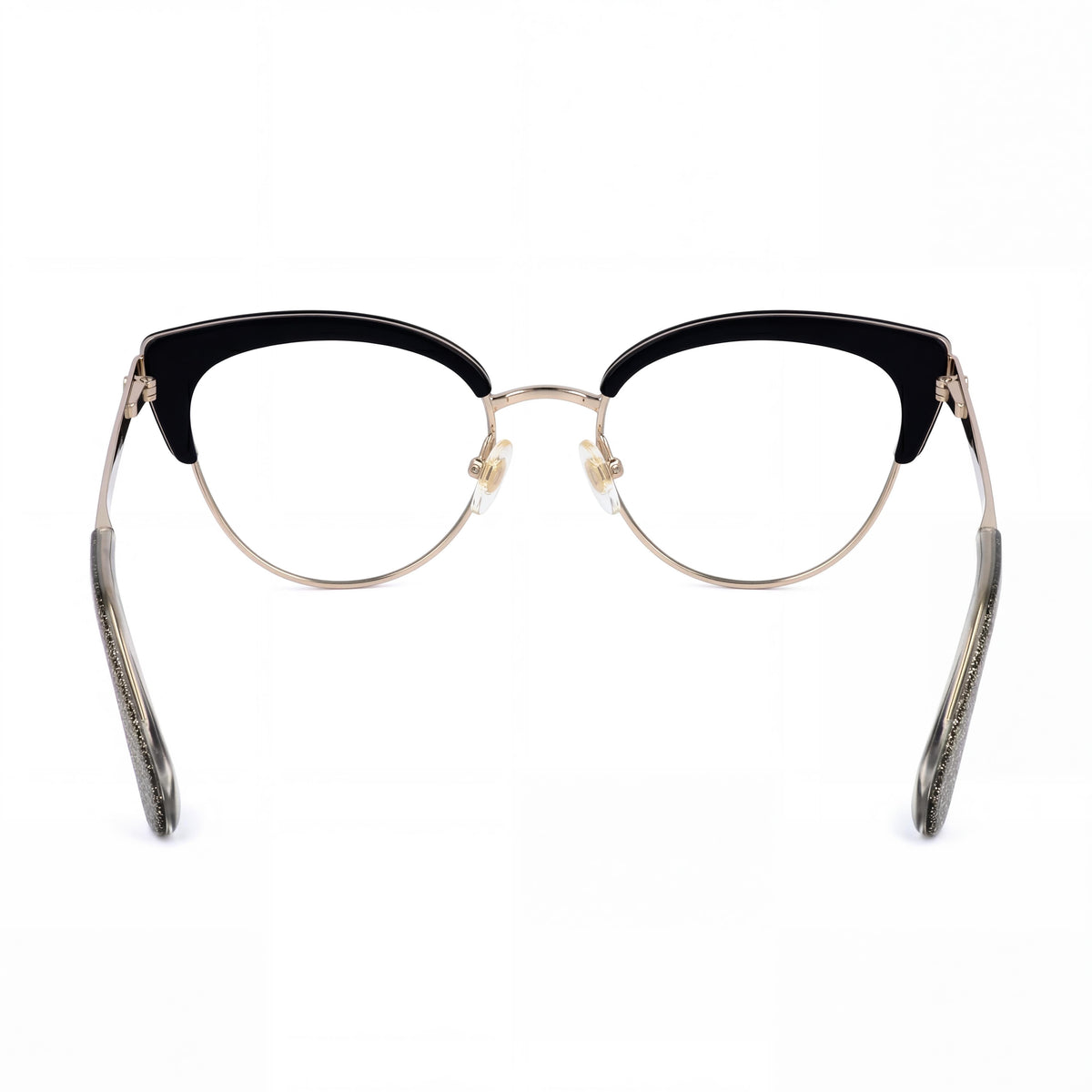 Kate Spade New York Jailyn Black/Gold Cat Eye Eyeglasses for Women, Photo 2