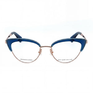 Kate Spade New York Jailyn Cat Eye Eyeglasses for Women — front view, Metal