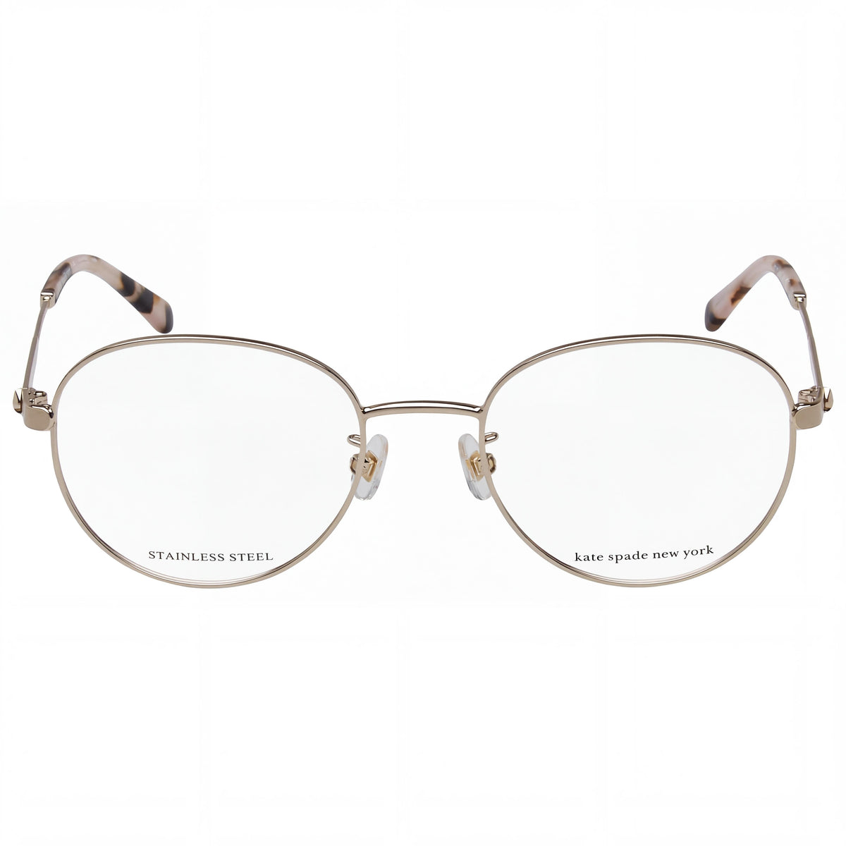 Kate Spade New York Jalisia/F Gold Havana Eyeglasses for Women, 52mm, Photo 2