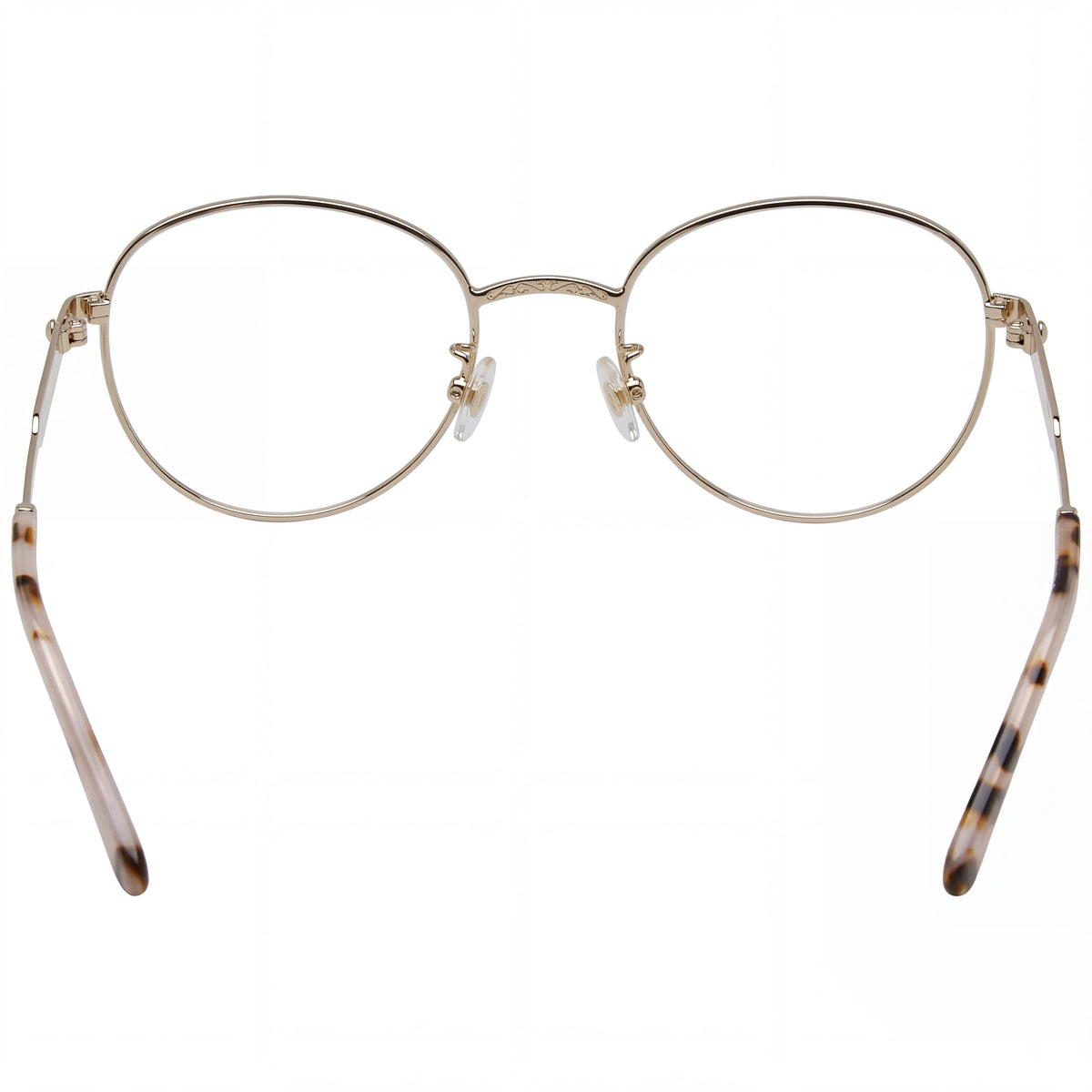 Kate Spade New York Jalisia/F Gold Round Eyeglasses for Women, 52mm, Photo 3
