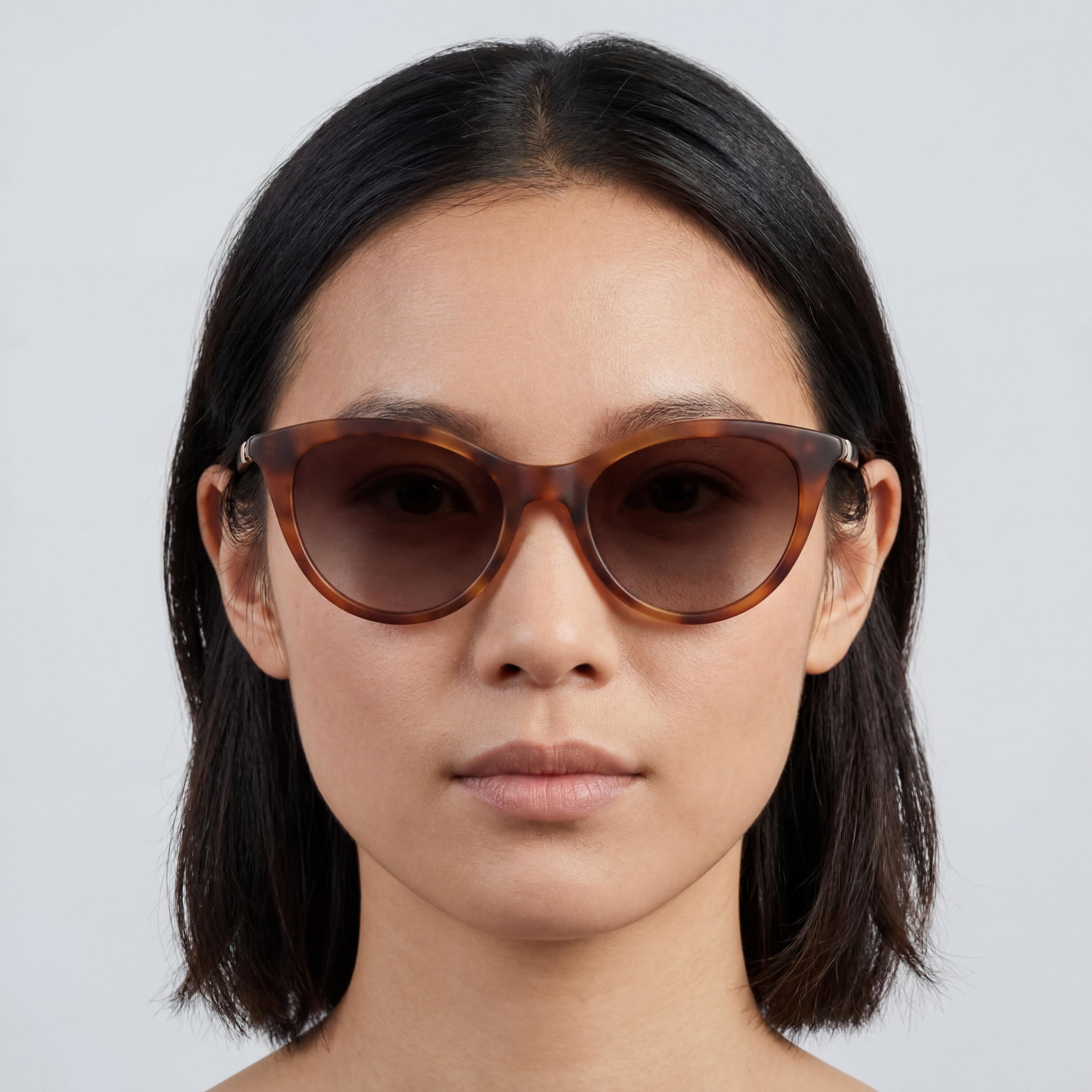 Gafas de sol de acetato ojo de gato Janalynn/S para mujer de kate spade new york, color marrón habana degradado, protección UV, 51 mm, Photo 4