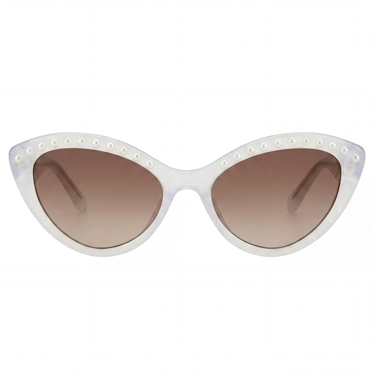 Kate Spade New York JUNI/G/S PEARL White Sunglasses for Women, 55mm, Photo 2