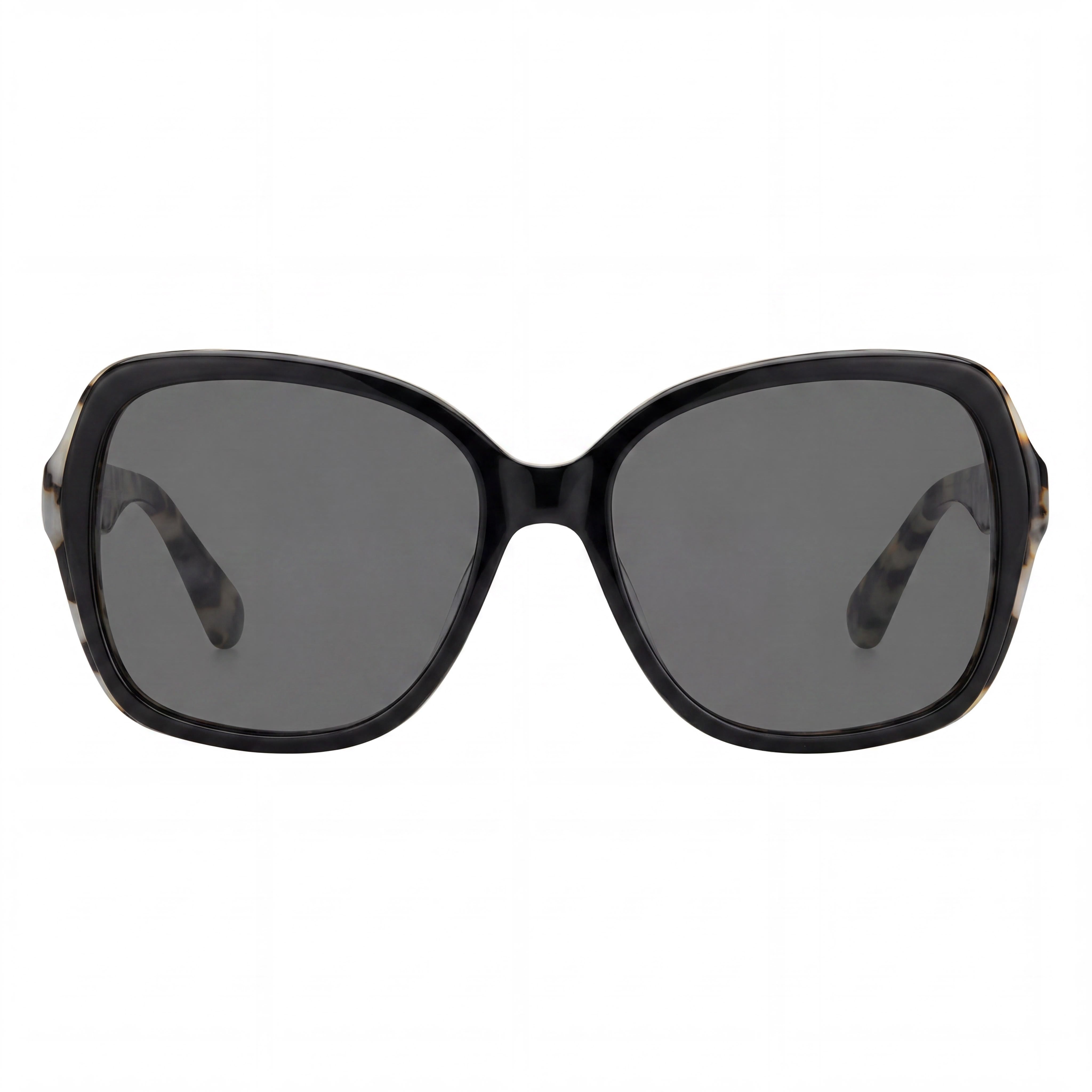 Gafas de sol Kate Spade New York Karalyn/S para mujer, color negro, Havana, plástico, gris, no polarizadas, 56-17-140, Photo 2