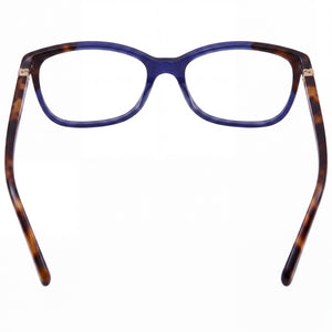 Kate Spade New York Karlyn Rectangle Eyeglasses for Women — interior view, Polycarbonate demo lenses
