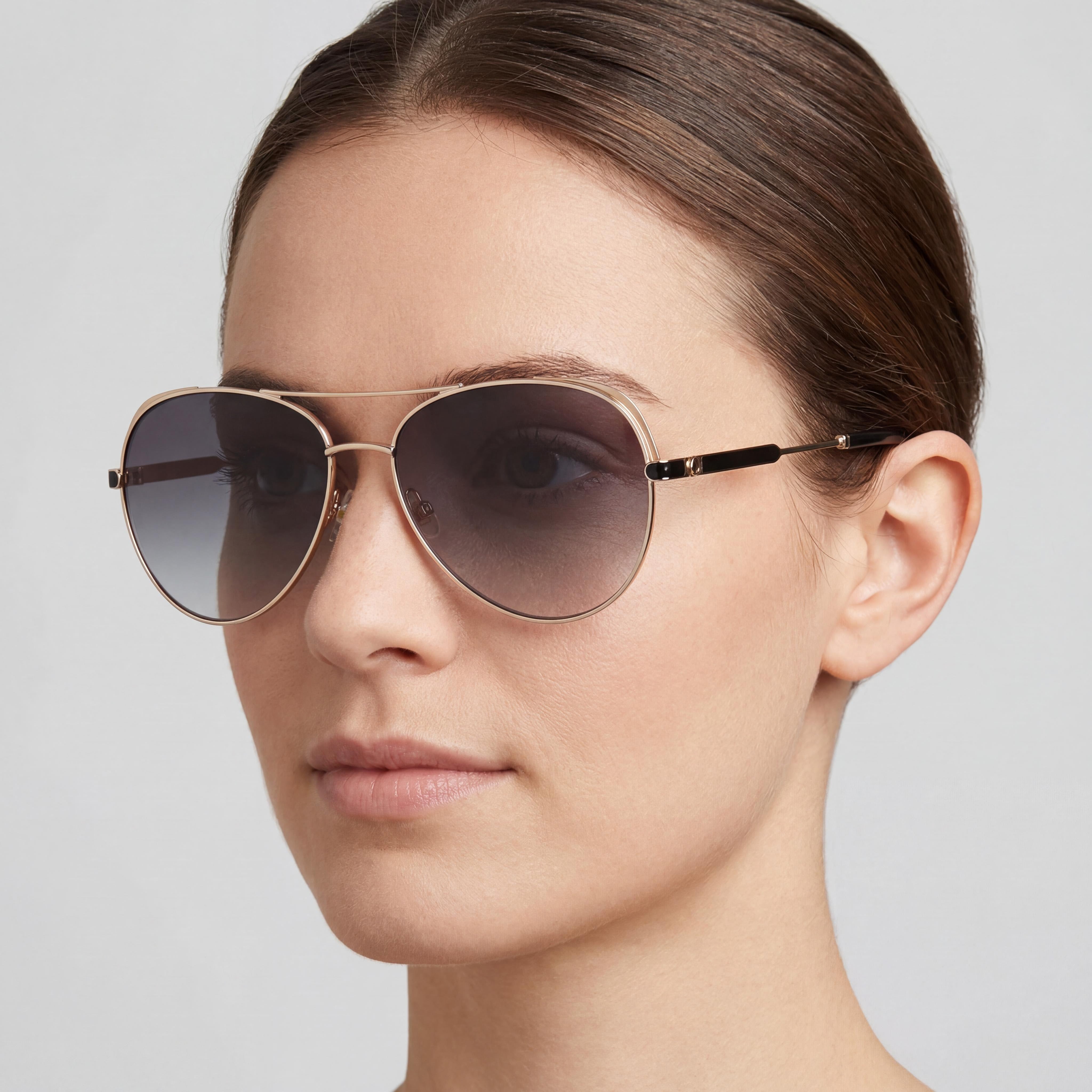 Kate Spade New York Katalina/G/S Gold Sunglasses for Women, 59mm, Photo 4