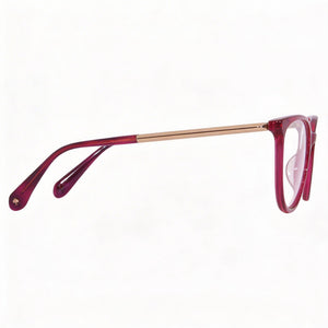 Kate Spade New York Kimberlee Square Eyeglasses for Women — front view, Plastic