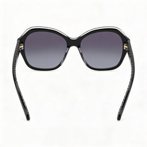 Kate Spade New York Lottie/G/S Cat Eye Sunglasses Women — side view, Polarized Grey Shaded lens