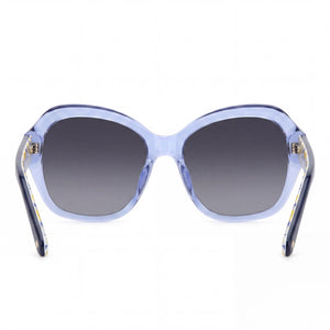 Kate Spade New York Lottie/G/S Square Sunglasses for Women — interior view, Non-Polarized lens detail