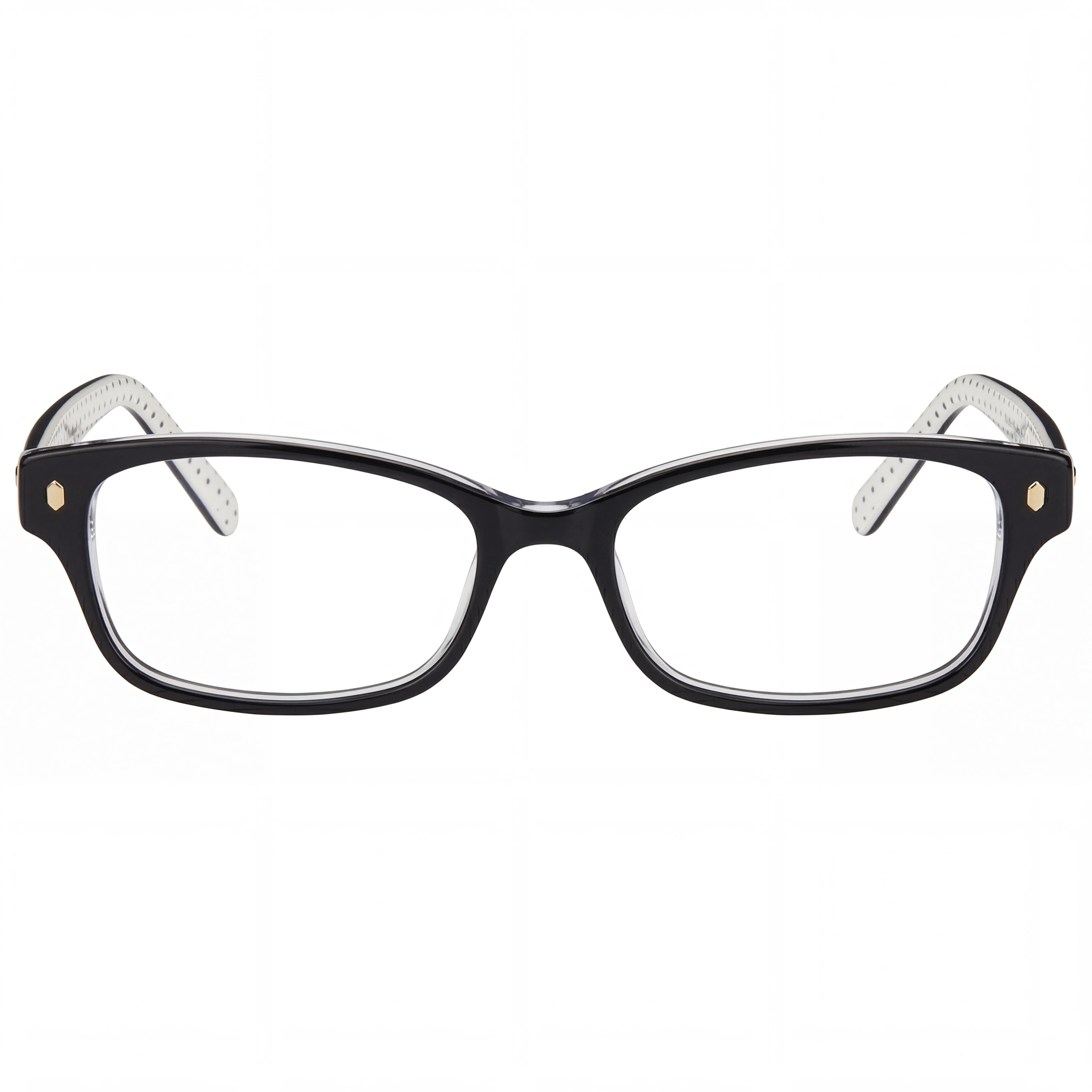 Kate Spade New York Lucyann Black White Eyeglasses for Women, Photo 2