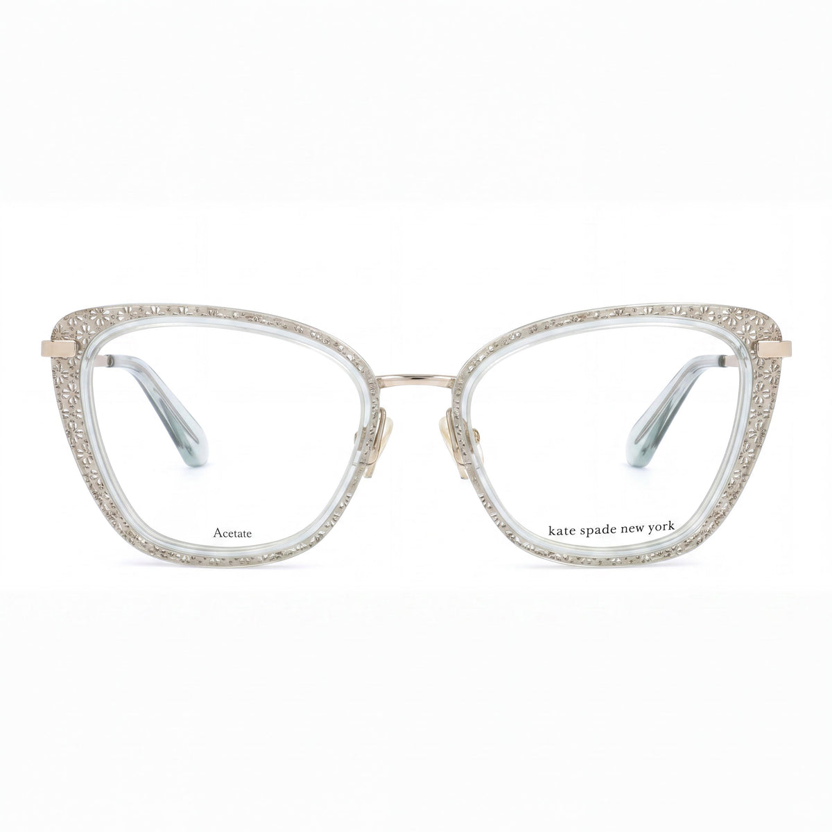 Kate Spade New York MADEIRA/G Gold Eyeglasses Unisex, 51mm, Photo 2