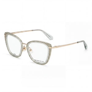 Kate Spade New York MADEIRA/G Gold Cat Eye Eyeglasses Unisex, Alloy Steel frame