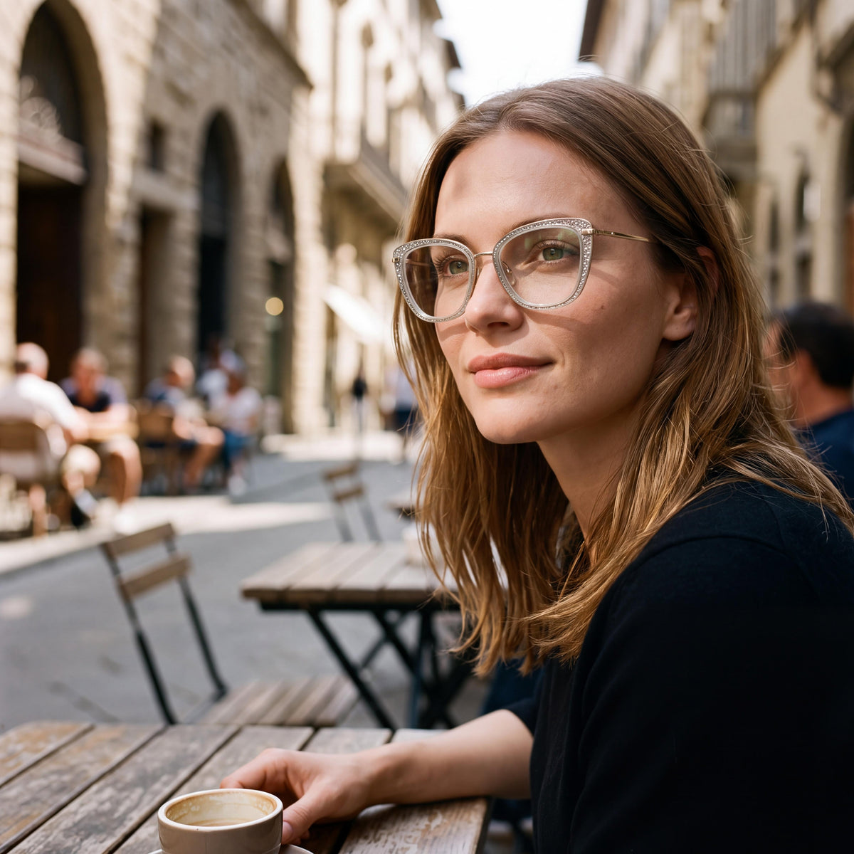 Kate Spade New York MADEIRA/G Gold Eyeglasses Unisex, 51mm, Photo 5