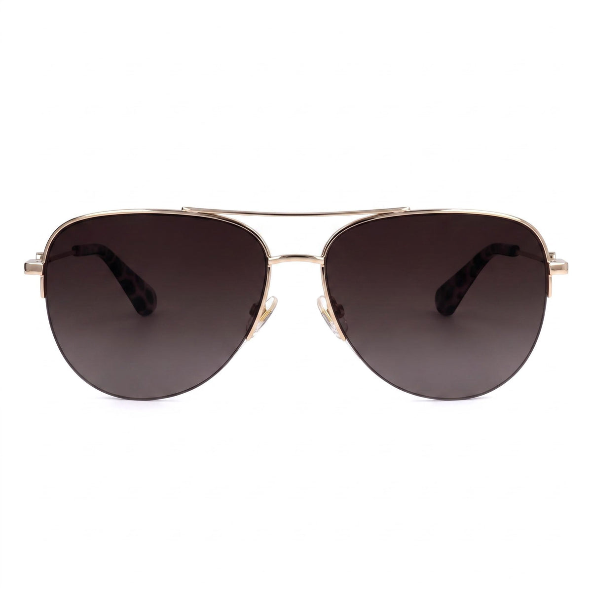 Kate Spade New York Maisie/G/S Gafas de sol de mujer marrones degradadas de acero inoxidable de La Habana con protección UV 60-15-140, Photo 2