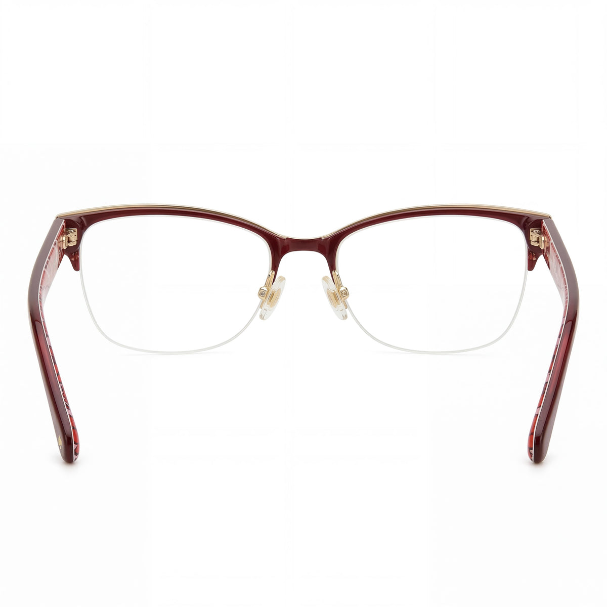 Gafas rectangulares Kate Spade New York Marjorie para mujer, rojas, 52 mm, Photo 4