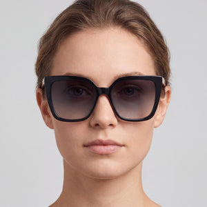 Kate Spade New York Marlowe/G/S Black Sunglasses Women — lifestyle wear, coastal walks and seaside afternoons