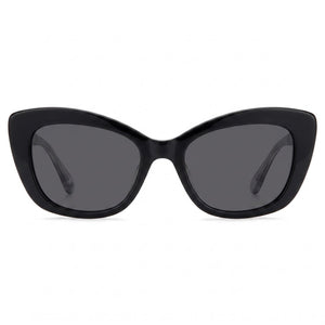 Kate Spade New York MERIDA/G/S Cat Eye Sunglasses Unisex — front view, Plastic frame