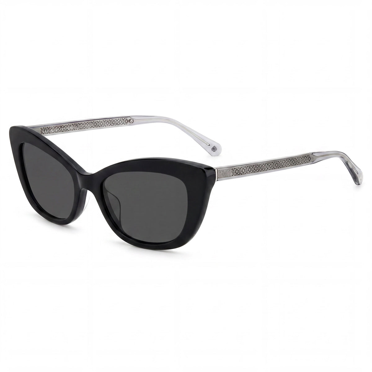Kate Spade New York MERIDA/G/S Black/Gray Sunglasses for Women, 54mm, Photo 1