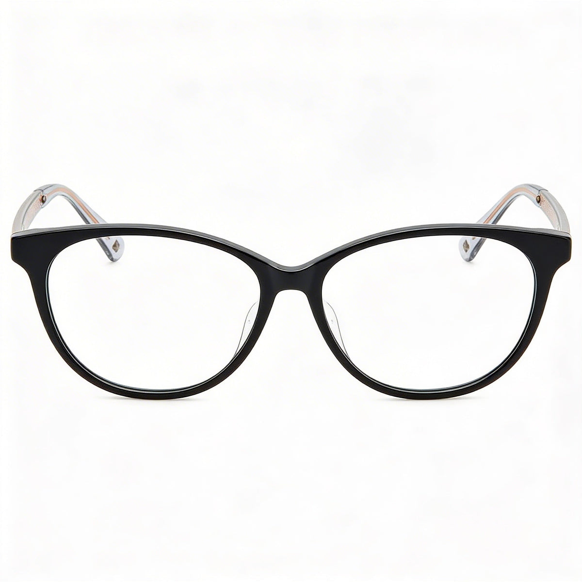 Kate Spade New York Modern Black Oval Eyeglasses for Women, Photo 2