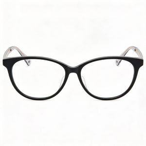 Kate Spade New York Modern Oval Eyeglasses for Women — front view, Acetate