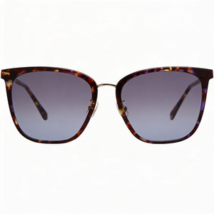 Kate Spade New York Modern Square Sunglasses Unisex — front view, Acetate frame