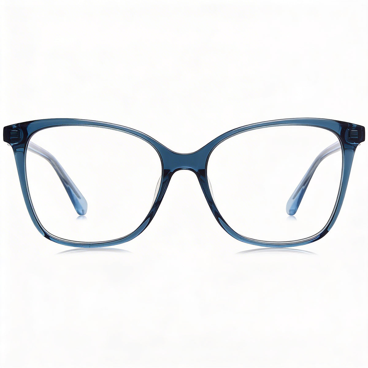 Gafas cuadradas unisex Kate Spade New York Modern Blue, 52 mm, Photo 2