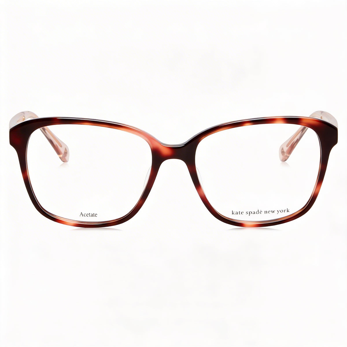 Kate Spade New York Modern Havana Rectangle Eyeglasses for Women, 52mm, Photo 2