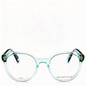 Kate Spade New York Modern Round Eyeglasses Unisex — front view, Acetate