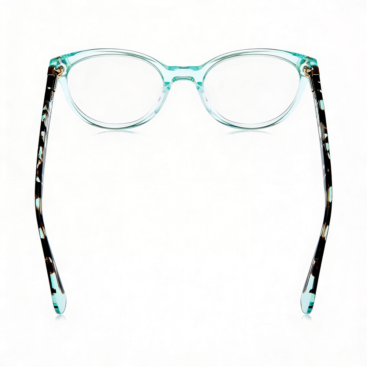 Gafas redondas Kate Spade New York Modern Teal unisex, 48 mm, Photo 4