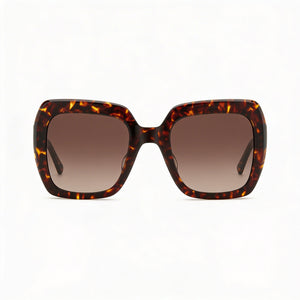 Kate Spade New York Naomi/S Square Sunglasses Women — side view, Non-Polarized Brown Shaded lens