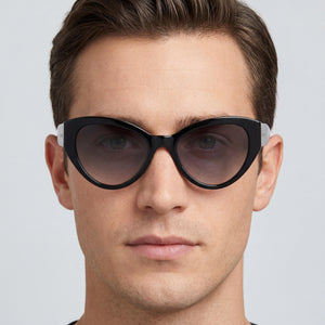 Kate Spade New York PAISLEIGH/S Cat Eye Sunglasses Unisex — interior view, Non-Polarized lens detail