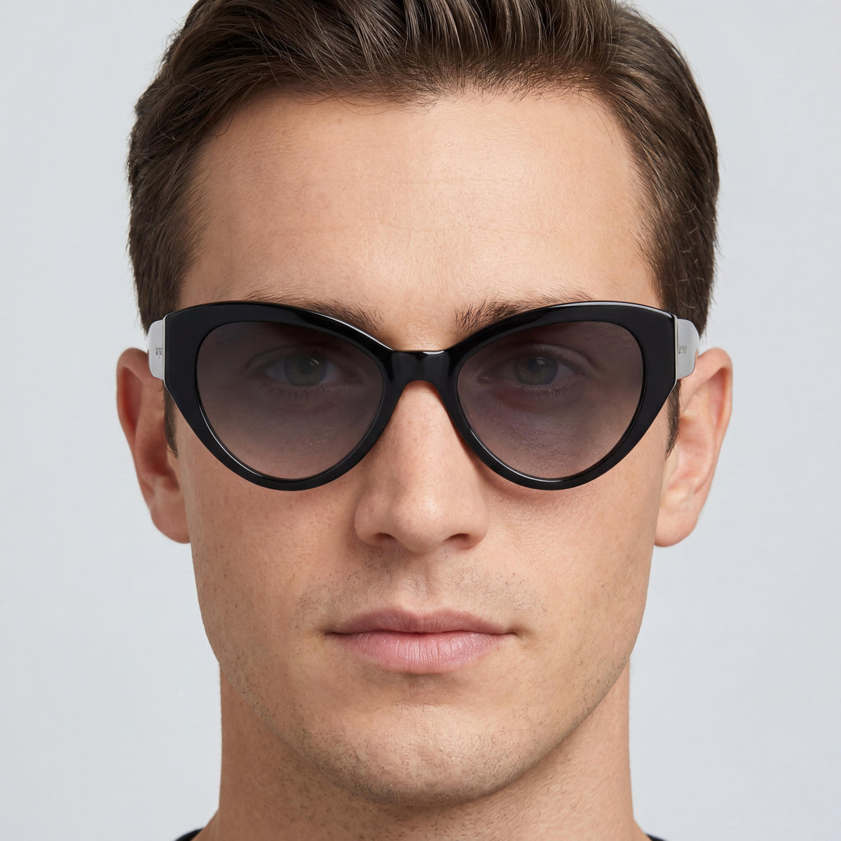 Gafas de sol unisex ojo de gato Kate Spade New York PAISLEIGH/S negras, 55 mm, Photo 4