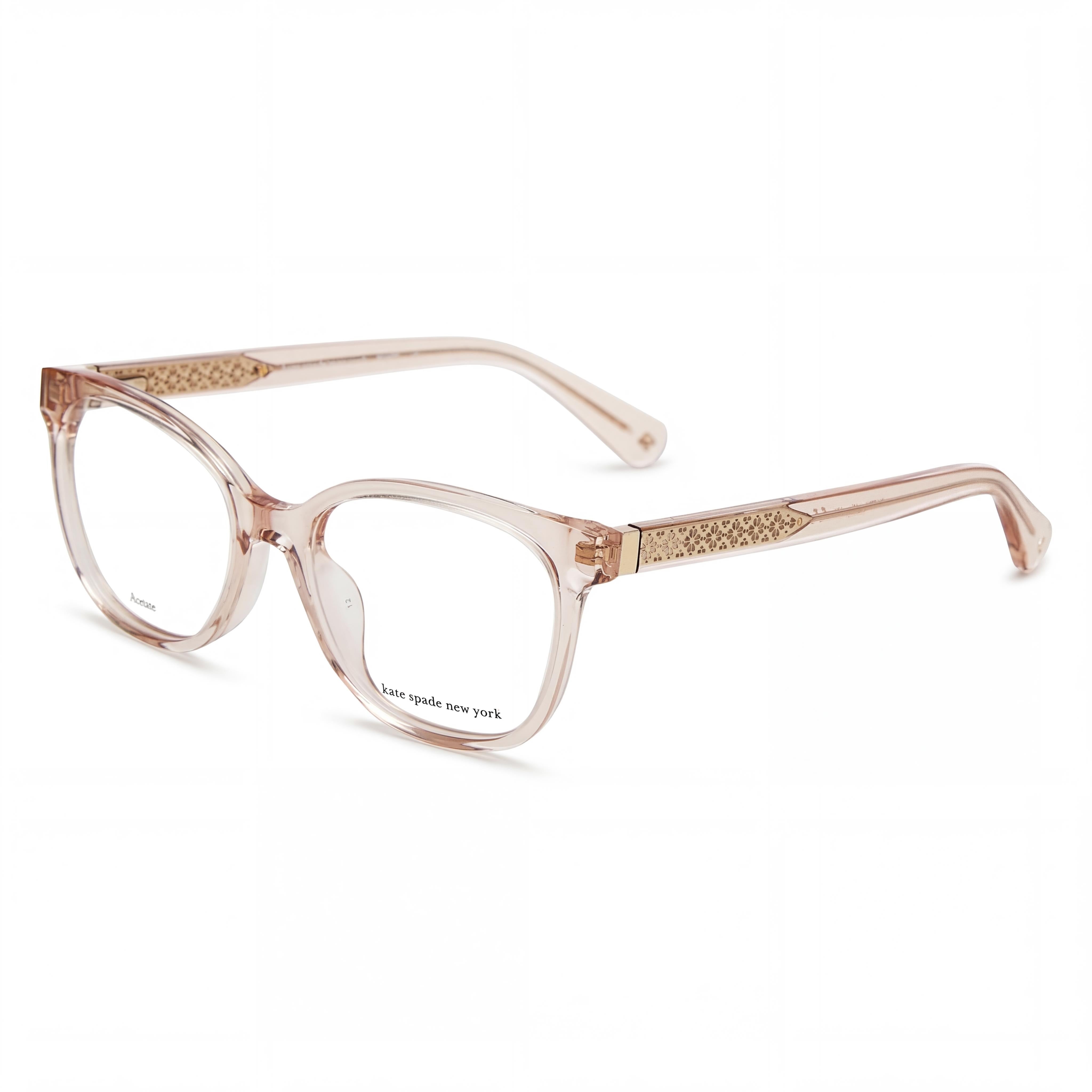 Kate Spade New York Payton Gafas de Mujer Rectangulares Rosas, 50mm, Photo 1