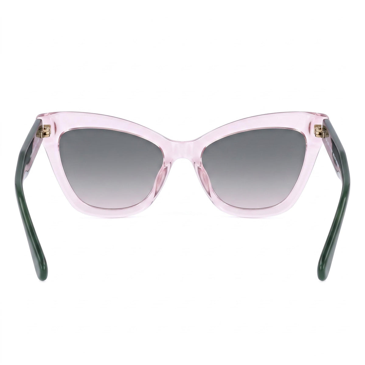 kate spade new york Gafas de sol sostenibles para mujer ECO ACETATE de color rosa con protección UV, lentes verdes rosas, 54 mm, Photo 3