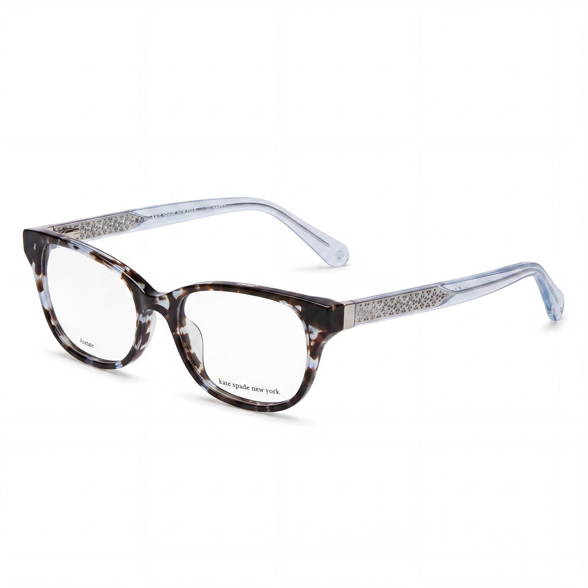 Gafas graduadas unisex Kate Spade New York Rainey Blue Havana Blue, 50mm, Photo 1