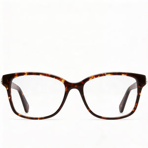 Kate Spade New York Reilly/G Square Eyeglasses for Women — front view, Acetate