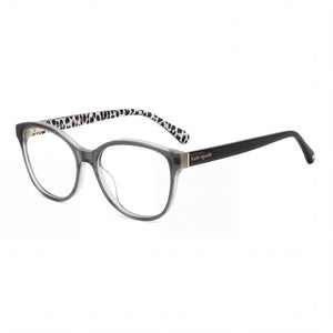 Kate Spade New York Rosalind/G Gray Rectangle Eyeglasses for Women, Plastic frame