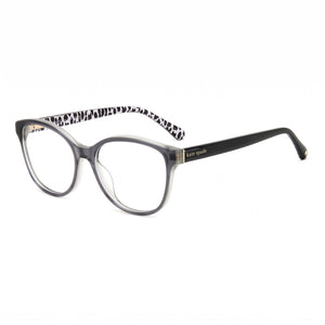 Kate Spade New York Rosalind/G Grey Square Eyeglasses for Women, Plastic frame