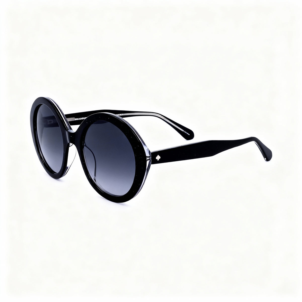 Kate Spade New York Seasonal Black Grey Sunglasses for Women, 55mm, Photo 3